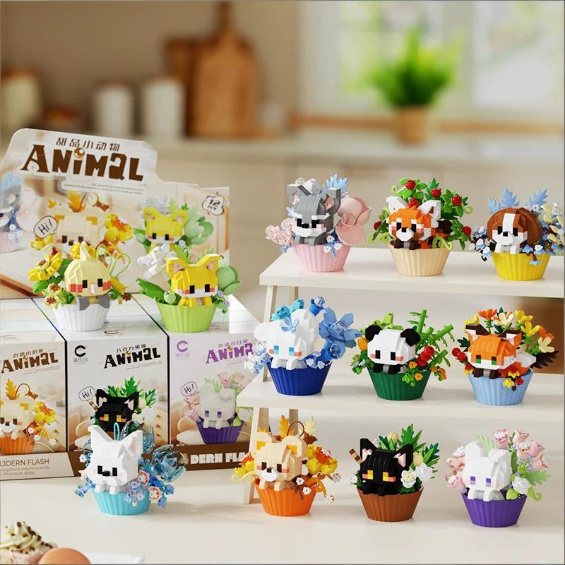 0 |1  かわいいプロック玩具(予約購入形式)